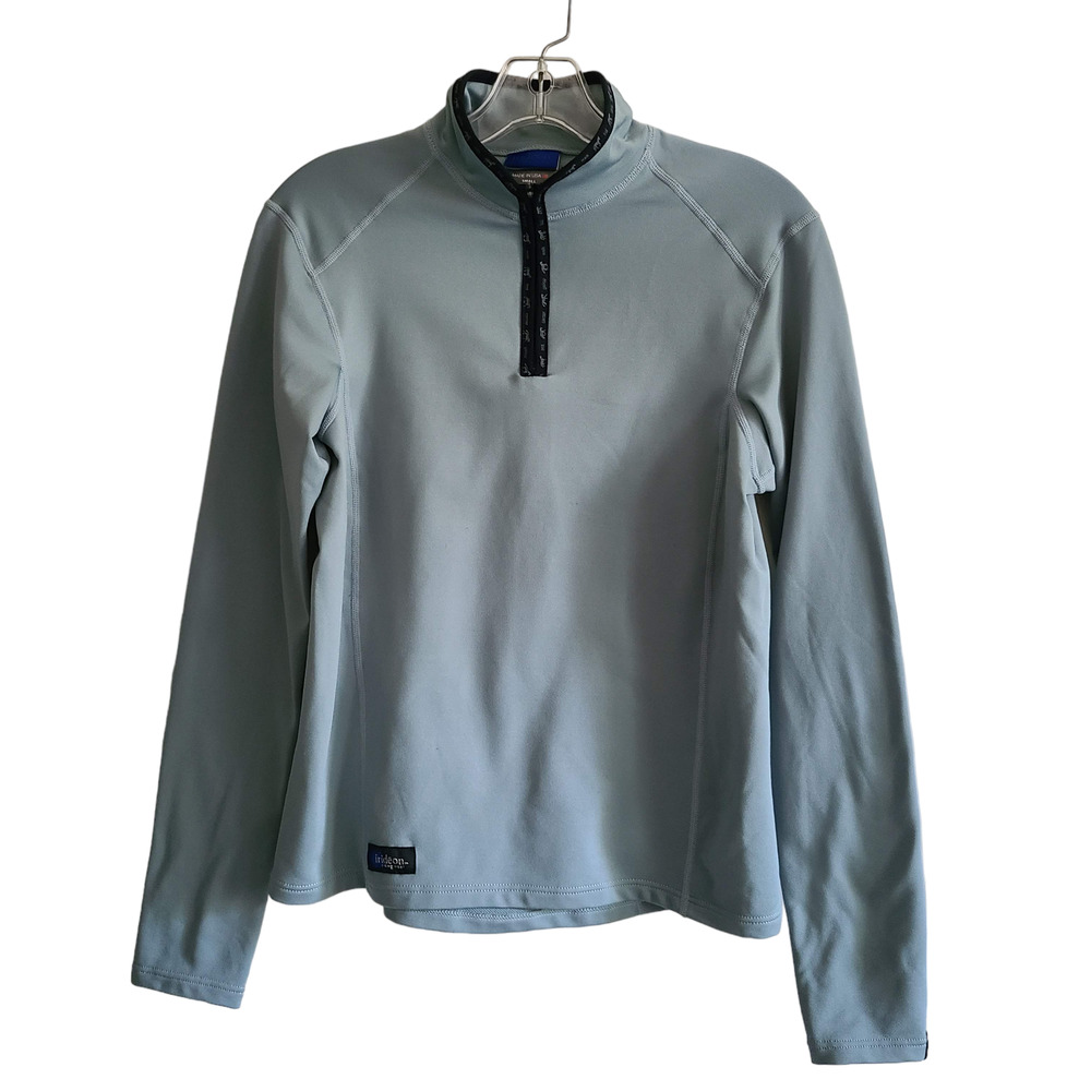 IRIDEON‎ 1/4 Zip Tech Pullover Equestrian Riding Activewear Top Women's Small